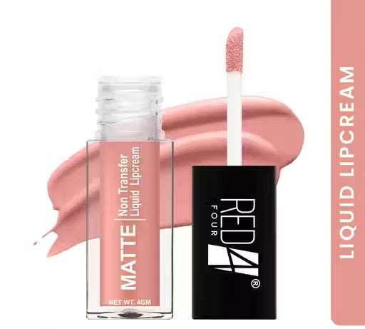 Red4 Miss Perfect Liquid Lip Cream | Non Transfer Liquid Lipstick